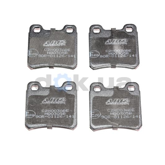 C2X003ABE ABE Тормозные колодки