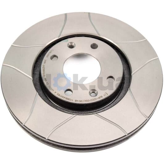 09.8760.75 Brembo Тормозной диск