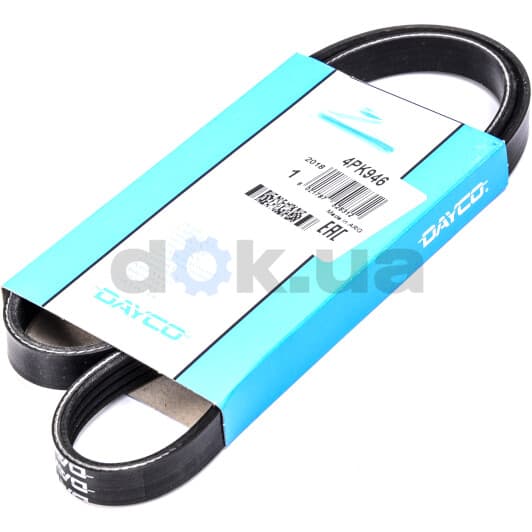 4PK946 Dayco Поліклиновий ремінь