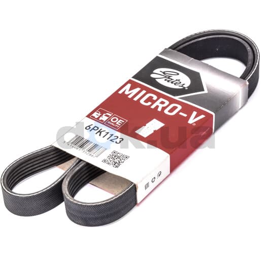 6PK1123 Gates Поліклиновий ремінь