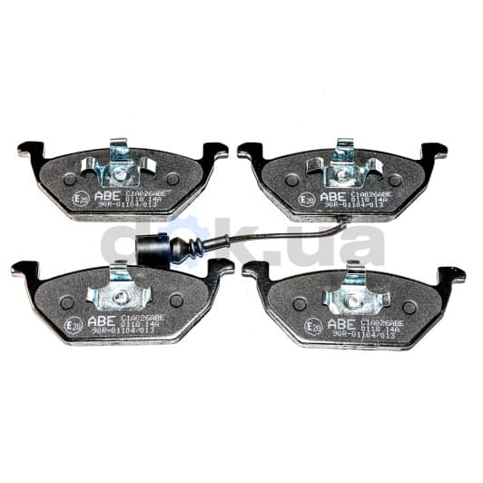 C1A026ABE ABE Тормозные колодки