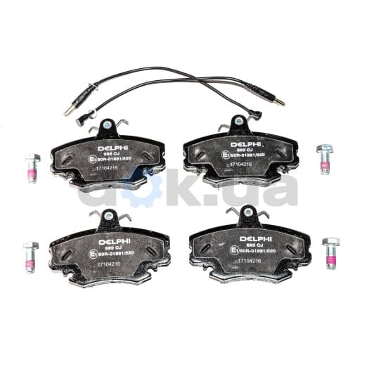 LP885 Delphi Тормозные колодки
