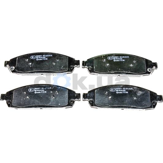 P 37 010 Brembo Тормозные колодки