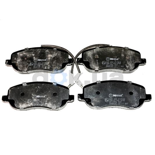 025 202 6119/W Meyle Тормозные колодки