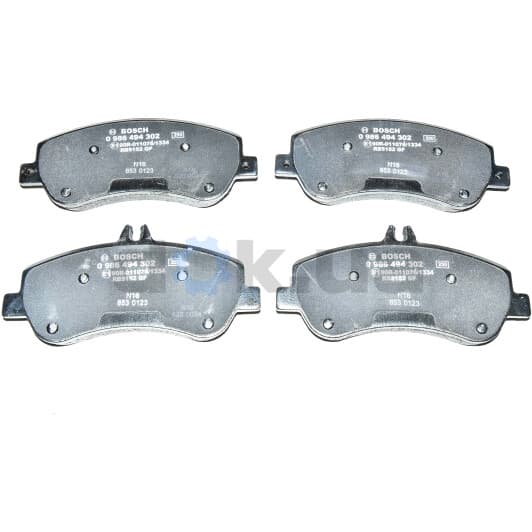 0 986 494 302 Bosch Тормозные колодки для Mercedes GLK-Class