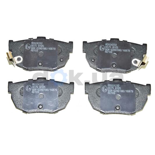 ADG04232 Blue Print Гальмівні колодки