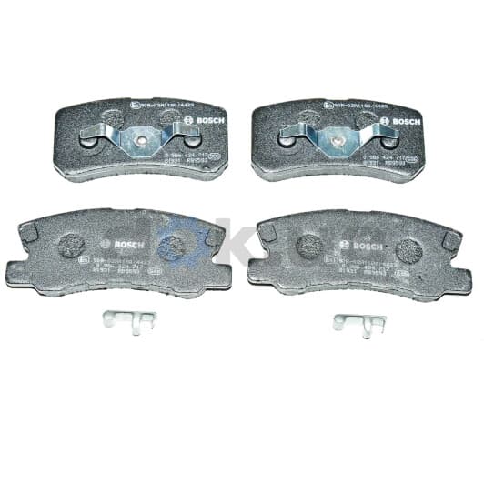 0 986 424 717 Bosch Гальмівні колодки