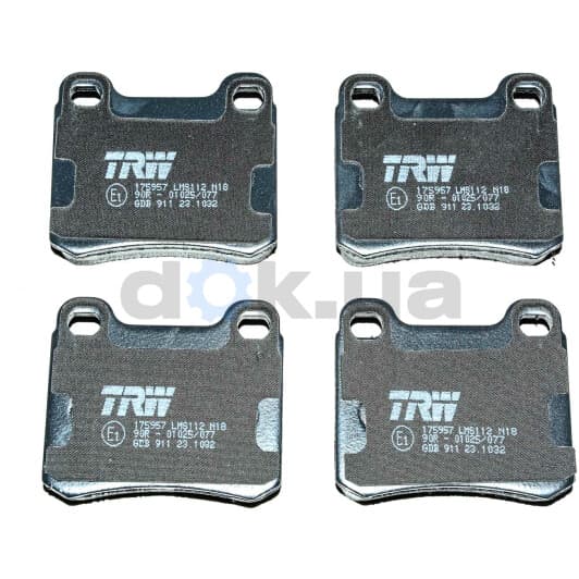 GDB911 TRW Тормозные колодки