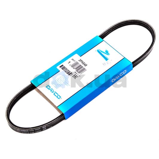 3PK648 Dayco Поліклиновий ремінь
