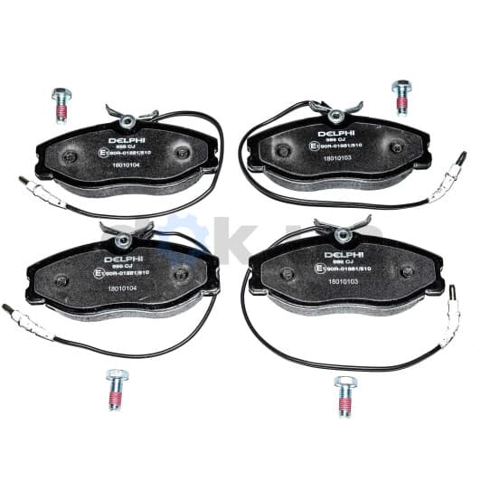 LP986 Delphi Гальмівні колодки