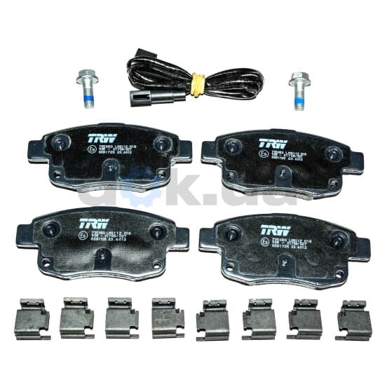 GDB1725 TRW Тормозные колодки