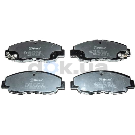 025 214 9918/W Meyle Тормозные колодки