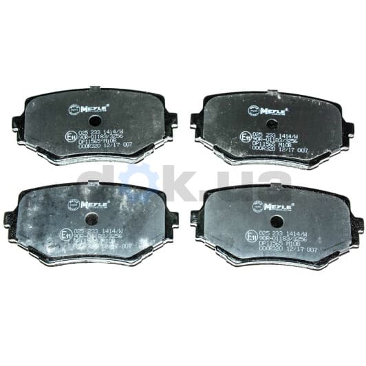025 233 1414/W Meyle Тормозные колодки