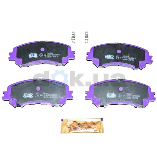PN2804 NiBK Гальмівні колодки