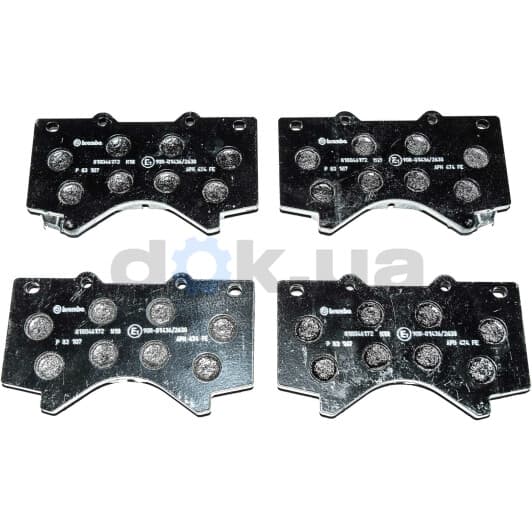 P 83 107 Brembo Гальмівні колодки