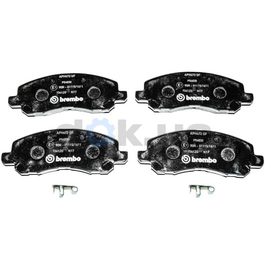 P 54 030 Brembo Гальмівні колодки