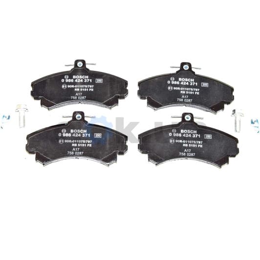 0 986 424 371 Bosch Тормозные колодки