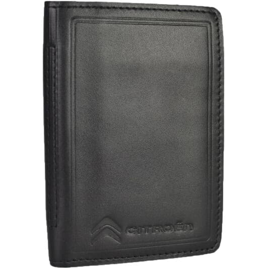 Портмоне-органайзер Poputchik 5062-027 з логотипом Citroen колір чорний