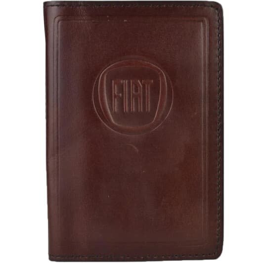 Портмоне-органайзер Poputchik 5062-026P с логотипом Fiat цвет коричневый