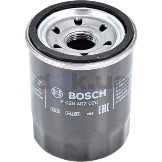 F 026 407 025 Bosch Оливний фільтр