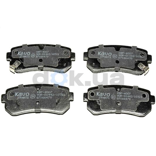 KBP-4007 Kavo Parts Тормозные колодки