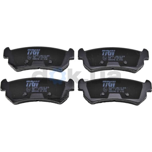 GDB3348 TRW Тормозные колодки