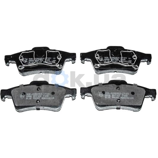 ADN142114 Blue Print Гальмівні колодки