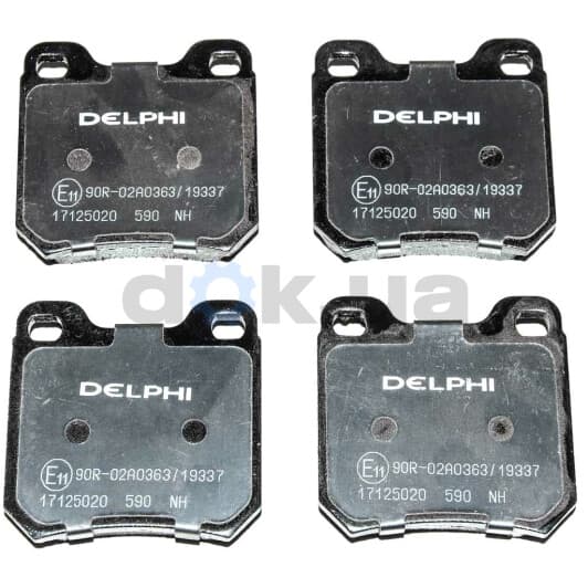 LP590 Delphi Гальмівні колодки