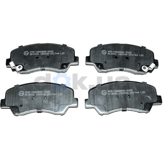 05P1744 LPR Гальмівні колодки