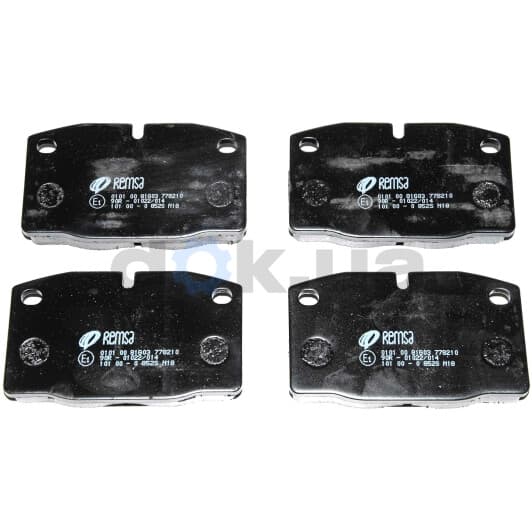 0101.00 Remsa Гальмівні колодки
