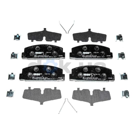 FDB1721 Ferodo Тормозные колодки