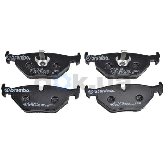 P 06 025 Brembo Тормозные колодки