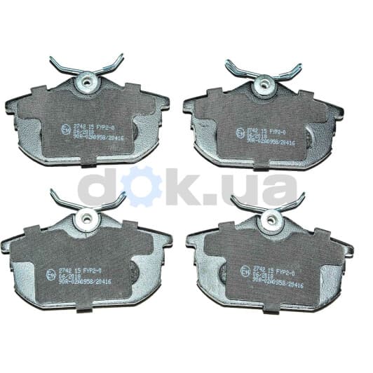 BP2742 Bremsi Гальмівні колодки