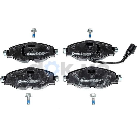 P 85 126 Brembo Тормозные колодки