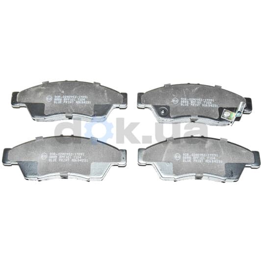 ADK84231 Blue Print Гальмівні колодки для Suzuki Liana