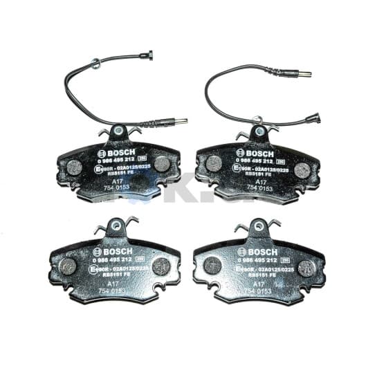 0 986 495 212 Bosch Тормозные колодки