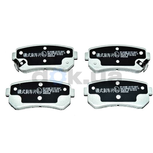 PP-K09AF Japanparts Тормозные колодки