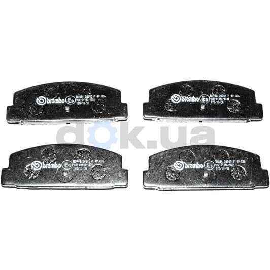 P 49 036 Brembo Тормозные колодки