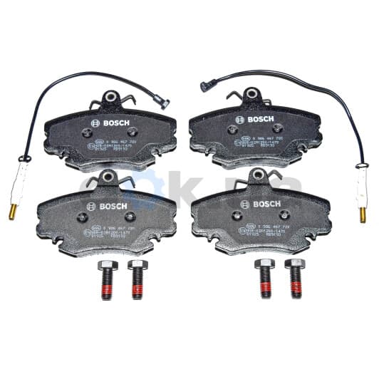 0 986 467 720 Bosch Гальмівні колодки