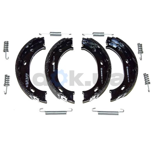 0 986 487 610 Bosch Колодки ручника