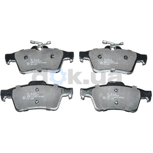 1563701510 JP Group Гальмівні колодки