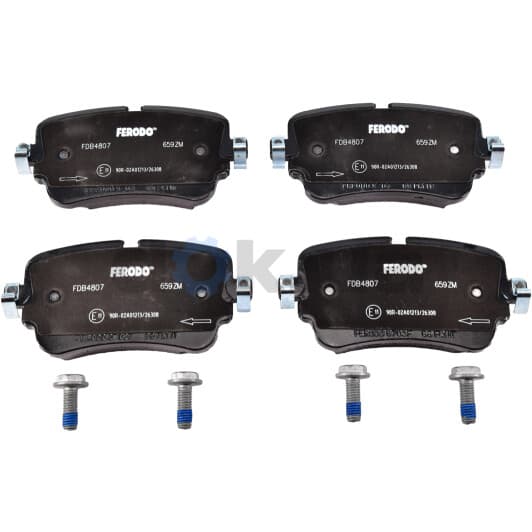 FDB4807 Ferodo Тормозные колодки