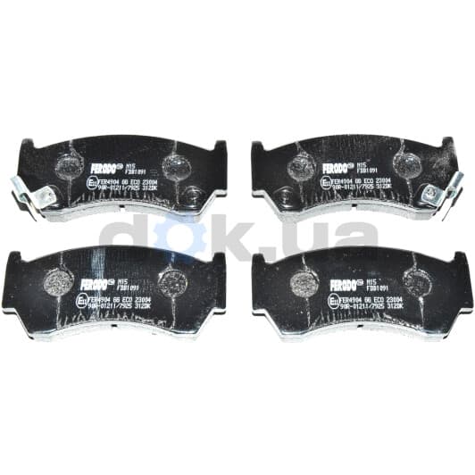 FDB1091 Ferodo Тормозные колодки