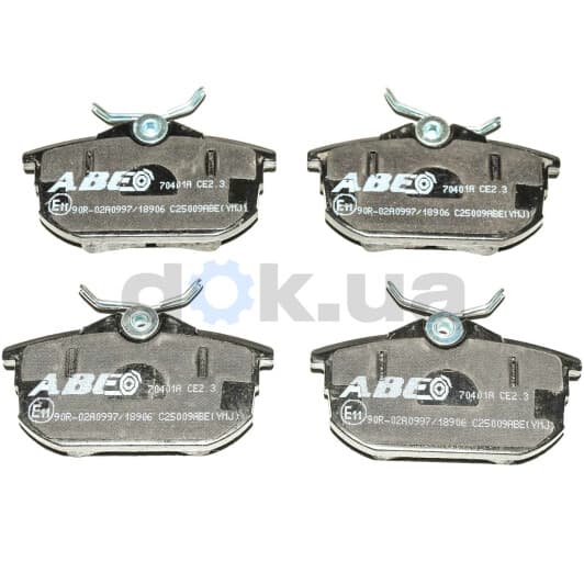 C25009ABE ABE Тормозные колодки