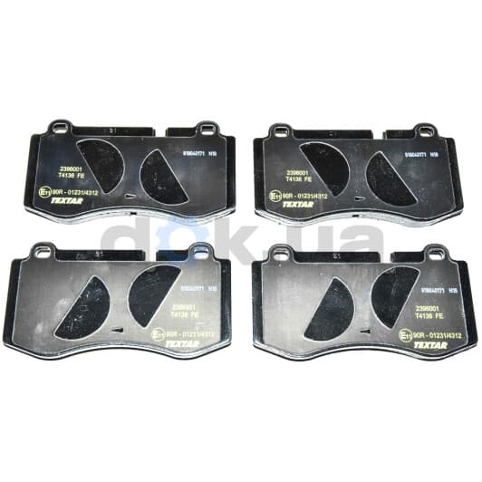 2396001 Textar Гальмівні колодки