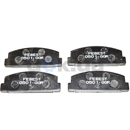 0501GGR Febest Тормозные колодки