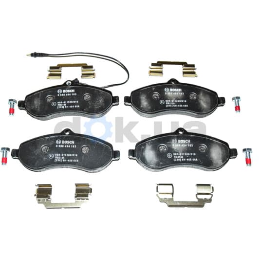 0 986 494 163 Bosch Тормозные колодки
