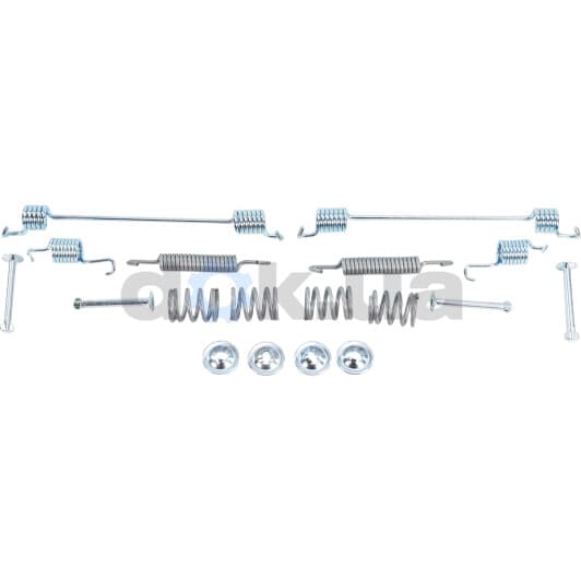 SFK166 TRW Монтажный комплект барабанных тормозных колодок