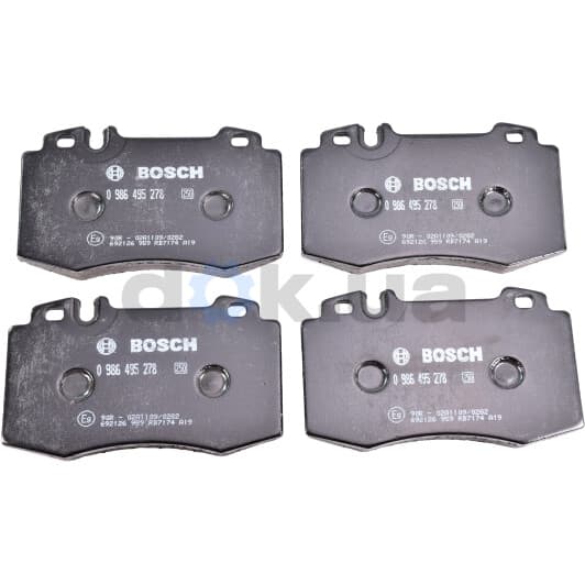 0 986 495 278 Bosch Гальмівні колодки