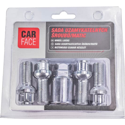 Комплект болтів-секреток із ключем Carface docf01353